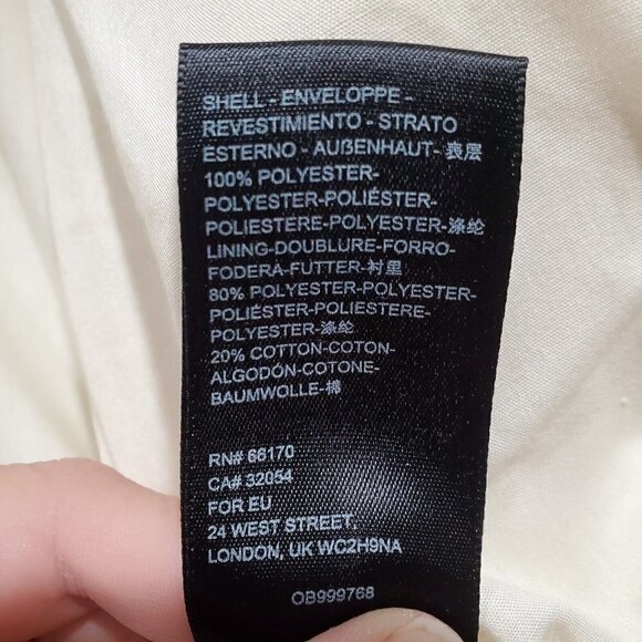 BDG Urban Outfitters Women's Cream Full-zip Sherpa Jacket Pockets Size M - Picture 10 of 12